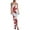 White, variant on Miqool Women's Elegant Sleeveless Bodycon Cami Maxi Dresses Spaghetti Straps Floral Print Boho Slip Long Dress Party Club Back Slit Beach Sundresses