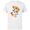 White, variant on Disney Mickey Goofy Donald & Pluto Game Time Football Sports - Short Sleeve Cotton T-Shirt for Adults - Customized-Black