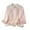 Pink, variant on EchfiProm Shirts for Women V-Neck Pink 3/4 Sleeve Pullover Cotton Linen Loose Fit Fall Embroidered Flowers Blouse