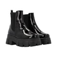 thumbnail image 1 of Bota Combat Suela Track Para Mujer Charol Negro Con Resorte Platonia MAFALDA-NEGRO-T25, 1 of 7