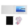 thumbnail image 2 of Digital Video Greeting Card, 210x150x10mm, LCD Color Screen, Speaker, with Sticker Pack, for Wedding Decorations, Social Media Advertising, 2 of 7