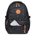 thumbnail image 3 of Mochila KAUKKO para la escuela y el ocio con compartimento para portátil de 15 pulgadas, 30 * 15 * 45 cm, 20,2 L (24 negro) KAUKKO KS24-Black, 3 of 5