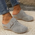 thumbnail image 3 of Pandaie Closed Toe Clogs for Women Arch Support Wedge Platform Slip on Mules Hollow out Orthopedic Slides Sandals Backless Casual Walking Shoes Light Gray Size 6.5, 3 of 7