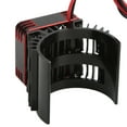 thumbnail image 3 of 28000RPM Metal Motor Cooling Fan Durable Motor Heat Sink Radiator for F540 550 3650 3660 30mmRed, 3 of 8