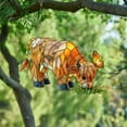 thumbnail image 4 of 2D Flat Cow Catcher Colorful Acrylic Style Window Hanging, 4 of 5