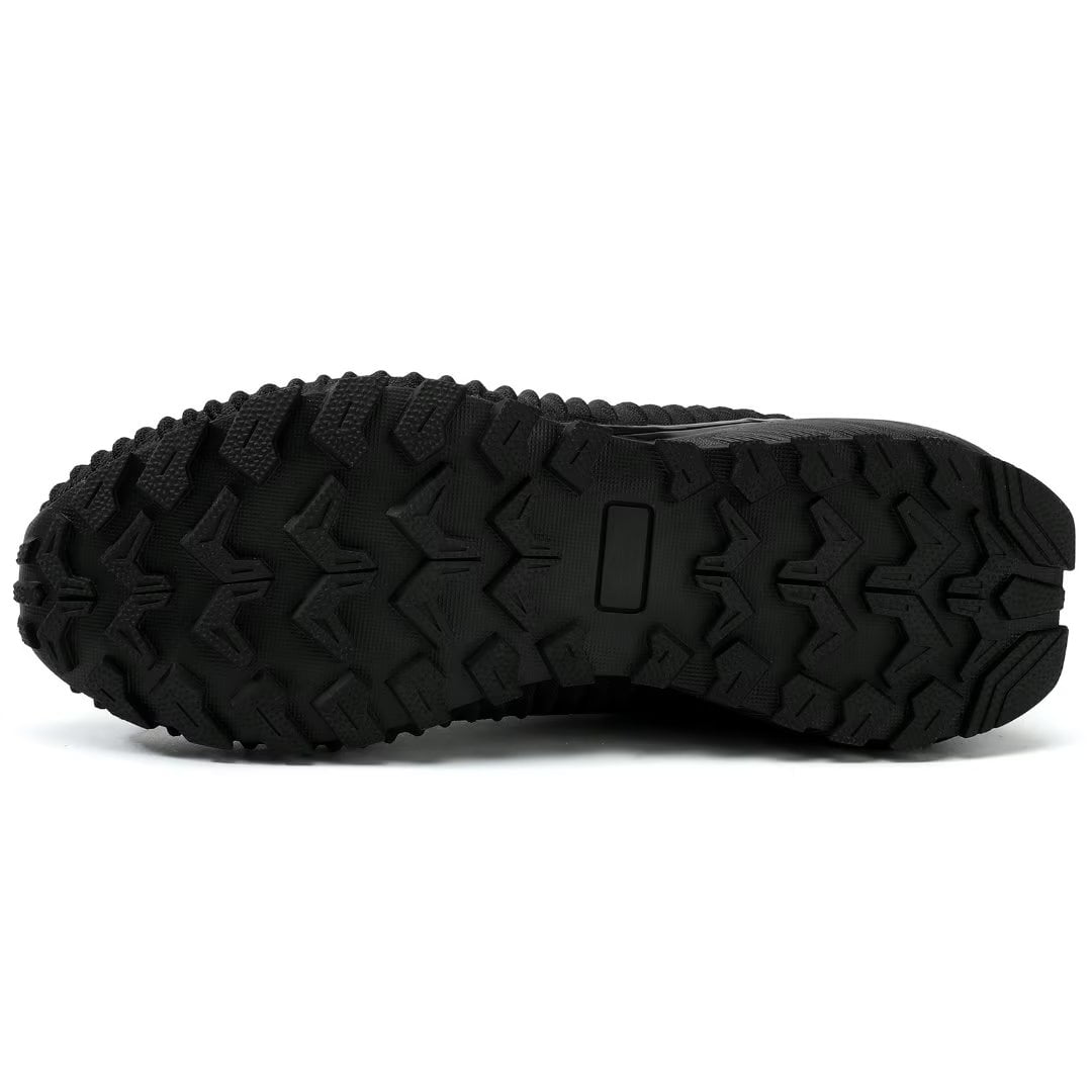 Kricely Men's Trail Running Shoes Fashion Hiking Sneakers for Men Camo Tennis Cross Training Shoe Mens Casual Outdoor Walking Footwear Black Size 7
