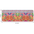 thumbnail image 7 of Colorful Pioneer Flower Pattern Kitchen Rug Mat,Kitchen Runner Rugs Non Skid Washable,Decorative Kitchen Floor Mats for Kitchen,Sink,Laundry,17"x47.2", 7 of 7