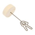 thumbnail image 3 of 6Pcs Table Number Holder Hand Signal Gesture Modeling Convenient Practical Beech Material Photo Table ClipGesture 2, 3 of 3