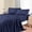 Navy Blue, variant on Queen Sheet Set 4 Pieces, Cooling & Super Soft Bed Sheets for Hot Sleepers, Microfiber Queen Sheets, Deep Pocket up to 16", Hotel Luxury Breathable & Cooling Bed Sheet Set