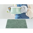 thumbnail image 5 of REGALWOVEN Set of 6 Faux Leather Placemats for Kitchen Dining Table Decor, Washable Table Placemats Wipeable Table Mat Green 18*12in, 5 of 7