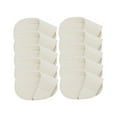 thumbnail image 1 of 10x Couvre-Têtes de Club de Golf, Ensemble de Couvre-Têtes de Fer de Golf, Protège-Pu Couvre-Têtes de Fer de Golf, Couvre-Têtes de Club de Golf Accessoires de Golf L Blanc, 1 of 10