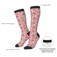 thumbnail image 6 of Haiem Rose Flowers Socks, Funny Novelty Crazy Design Cotton Socks Sports Socks Knee High Socks For Men, Women,1Pairs - Gift For Working Friends, 6 of 8