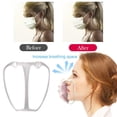 thumbnail image 4 of Máscara 3D Estante de almohadilla interior Soporte de válvula transpirable desechable Soporte de asistencia respiratoria Soporte de máscara 20 piezas Noticed HA000357-04, 4 of 5