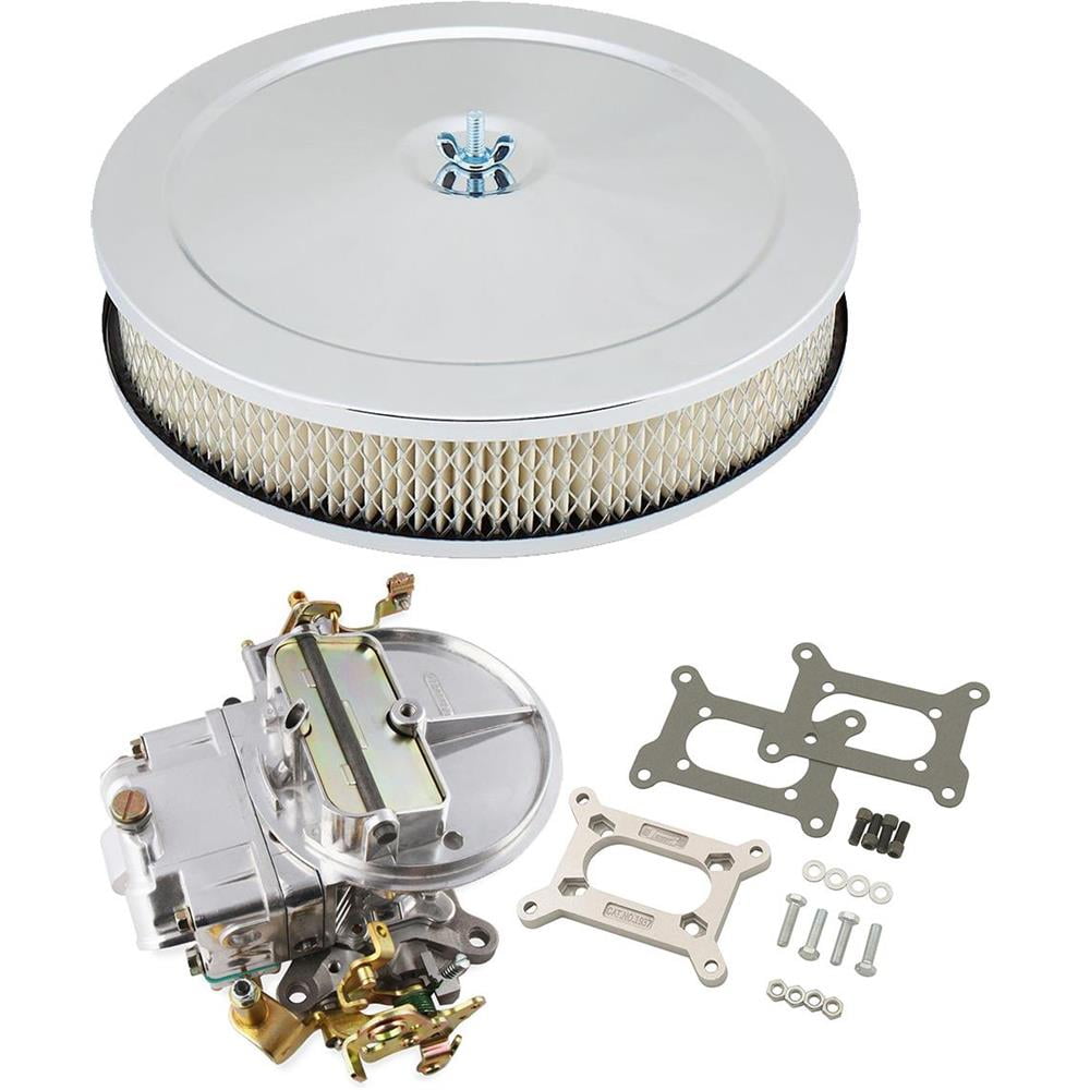 Holley 04412SA 500 CFM 2Barrel Carburetor w/Air Cleaner/Adapter