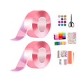 thumbnail image 4 of KLKCMS Blow Bubbles Double Sided Tape Sensory Toy Traceless Multipurpose Mounting Tape Sticky Tape for Adults Classroom DIY Craft Pinch Toy Making 2 Rolls w Full Tools, 4 of 9