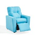 Mainstays Upholstered Microfiber Kids Recliner, Multiple Colors