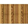 thumbnail image 1 of Ahgly Company Indoor Rectangle Abstract Orange Modern Area Rugs, 5' x 7', 1 of 4