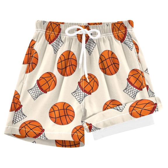 joogoo Basketball Boys Swim Trunks Beach Swimsuit Shorts Boxer 8Y