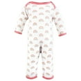 thumbnail image 3 of Hudson Baby Infant Girl Thermal Coveralls 2pk, Creative Rainbows, 18-24 Months, 3 of 4
