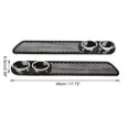 thumbnail image 2 of 2pcs Black Decorative Air Flow Scoop Hood Vent Bonnet Sticker for Car, 2 of 8