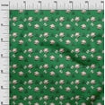 thumbnail image 2 of oneOone Polyester Spandex Green Fabric Merry Christmas Sewing Craft Projects Fabric Prints By Yard 56 Inch Wide, 2 of 4