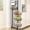 Black, variant on 6-Tier Slim Corner Shelf, Spice Rack Next to Fridge Slim, Narrow Storage Cabinet Organizer for Kitchen, Bathroom, Laundry Room