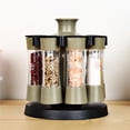 thumbnail image 3 of ruzhgo 8pcs Multifunctional Seasoning Jar Bottle Plastic Seasoning Tank Salt Sauce Storage Box Kitchen Tool, 3 of 6