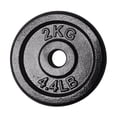 thumbnail image 1 of Disco de Peso Athletic Works 2 Kg Negro WMW-200-2KG, 1 of 4
