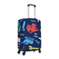 thumbnail image 3 of Haiem Colorful Excavator Luggage Cover,Durable, Washable Suitcase Protector With Anti-Scratch Technology - Keep Your Luggage Looking New X-Large, 3 of 9