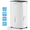 120 pt, variant on Waykar 7000 Sq. Ft. 150 Pint Dehumidifier with Built-in Pump, No Daily Emptying, Continuous Auto Drain for Basements & Whole House, 50 Pint DOE, Auto Defrost