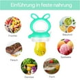 thumbnail image 1 of Chupete alimentador de frutas para bebés, alimentador de alimentos frescos, tetina de silicona, juguete de dentición de frutas para bebés para niños, 1 of 7