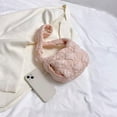 thumbnail image 5 of Quilted Tote Bag for Women Small Puffer Bag Quilted Bag Lightweight Puffy Tote Bag Cloud Quilted Shoulder Bag, 5 of 6