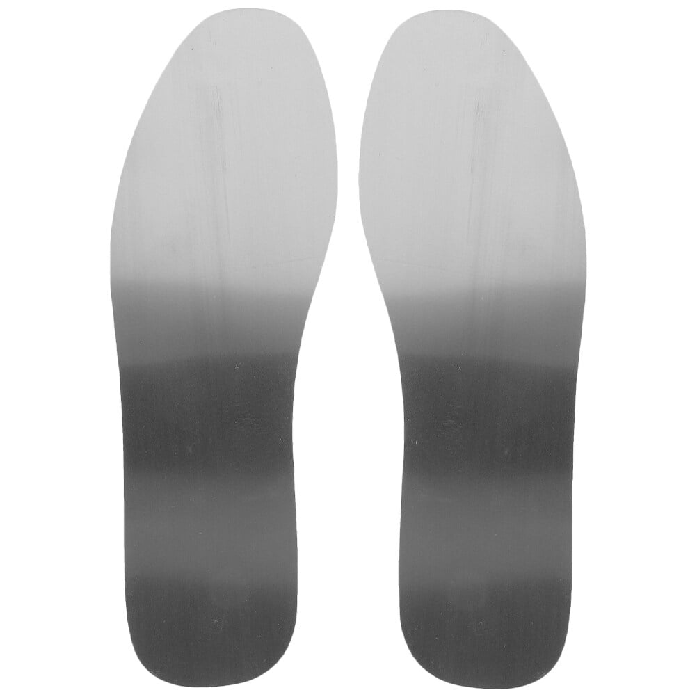 1 Pair Shoe Insoles Stainless Steel Shoe Insoles Antinail Insoles Shoe