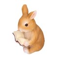 thumbnail image 1 of Resin Animal Figurines, Fine Workmanship Practical Vivid Beautiful Simulation Rabbits Ornament  For Outdoor For Garden For Living Room, 1 of 8