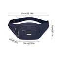 thumbnail image 3 of Bolso bandolera antirrobo para hombre y mujer | Mochila cruzada ligera e impermeable de 20 x 14 x 4 cm | Bolso bandolera de gran capacidad para viajes, ciclismo y actividades al aire libre, 3 of 5