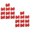 thumbnail image 1 of Parche de lazos para planchar, 20 piezas, parches de lazos rojos, parches de lazos coloridos, parche DIY Ultra sensible Jadeshay  A, 1 of 8