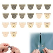 Seamless Magnetic Buckle Clasp, No-Sewing Clip Closures for Tote Bags, Clothing and DIY Crafts, Easy to Use, Durable, Minimalist Style
