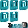 thumbnail image 5 of 5x soporte de batería para soporte de batería de montaje en pared MAKITA 14,4-18V, 5 of 5
