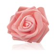 thumbnail image 2 of Langgg Pack of 50 Artificial Bionic Flowers PE Foam Simulation Roses Fake Flower Decorations Wedding Party Engagement Presents Orange, 2 of 8