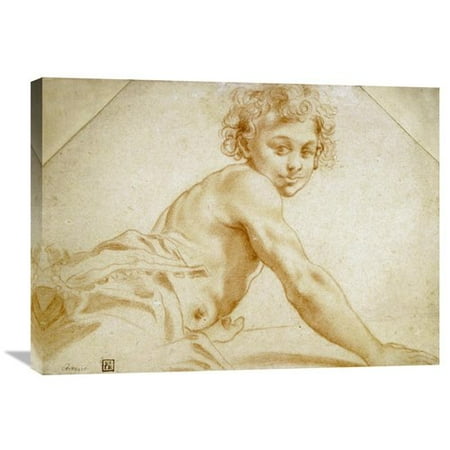 Bag Gallery (Global Gallery 'A Boy Looking Over His Shoulder' by Annibale Carracci Painting Print on Wrapped)