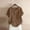 Coffee, variant on Cotton Linen Shirts Floral Print Linen Shirts Half Sleeve Casual Blouses Loose Gauze Tunics Cotton Linen Tunic Tops Boho Summer Graphic Tees Gray L