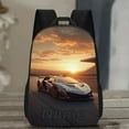 thumbnail image 4 of 1pc Custom Name Personalized Backpack Luxury Sports car design Backpack with Personalization, Large 17Inch Laptop Bag, Lightweight Daypack for , Travel, Work, Birthday/Christmas Gifts for Me, 4 of 7