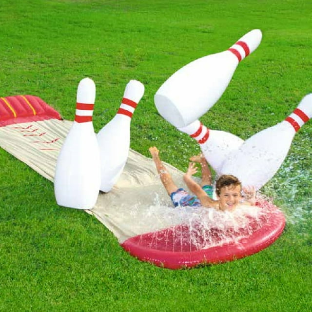 Inflatable Double Water Slide Splash Slip N Slide Wave Rider Surfboard Toy for Children Summer