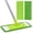 Green, variant on Dust Mops for Floor Cleaning with Refill Pads Floor Duster with Microfiber Sweeper for Hardwood Tile Baseboard