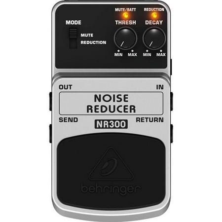 Behringer Noise Reducer NR300 Ultimate Noise Reduction Effects (Best Budget Noise Gate Pedal)