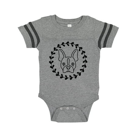 

Inktastic Boston Terrier Dog Gift Idea Gift Baby Girl Bodysuit