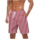 thumbnail image 1 of Mens Pantalones Cortos Cintura Elástica con Bolsillos Pantalones Cortos de Impresión de la Moda Casual, Pantalones de Playa de Cintura Elástica con Bolsillos, Poliéster, 1 of 5