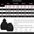 thumbnail image 3 of Godom Womens Hoodies Letter Print Oversized Sweatshirts Fall Fashion 2025 Long Sleeve Solid Color Hoode Sweatshirt with Pockets, 3 of 4