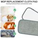 thumbnail image 4 of Las almohadillas reutilizables para trapeador son compatibles y se pueden lavar a máquina. Hay almohadillas de microfibra disponibles para la limpieza del hogar., 4 of 7