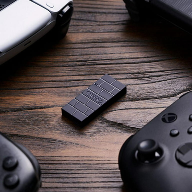 8Bitdo Wireless USB Adapter Bluetooth Receiver for Nintendo Switch, Windows  PC, Mac & Raspberry Pi - for PS5, PS4, Xbox One Bluetooth Controller and  More & Type-C OTG Cable - Gray 